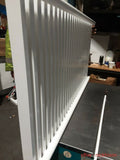 Kudox "Xylo" White Horizontal Designer Radiator 1180mm x 600mm (FP46)