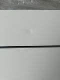 White Vertical Radiator Flat Aluminium Kudox Alulite H: 1800mm x W: 280mm (16)