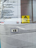 White Vertical Radiator Flat Aluminium Kudox Alulite H: 1800mm x W: 280mm (16)