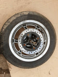 HONDA PES125 PS125 2007 front wheel with front spindle