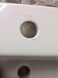 WALL-HUNG BASIN 1 TAP HOLE 450MM (