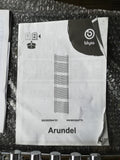 Chrome Towel Warmer Radiator H: 1674mm W: 450mm 532W Blyss Arundel Sku 20