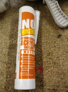 No Nonsense Intumescent Sealant White 310ml X 5