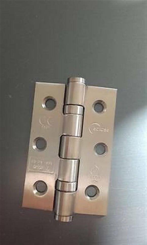 Eclipse Ball Bearing Butt Hinges stainless steel 76x51mm (Pair)