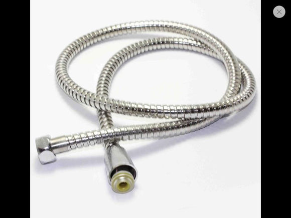 stainless steel flexible chrome shower hose with washers