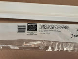 IT Kitchens Gloss White Slab Corner post, (W)52mm (H)715mm X 10