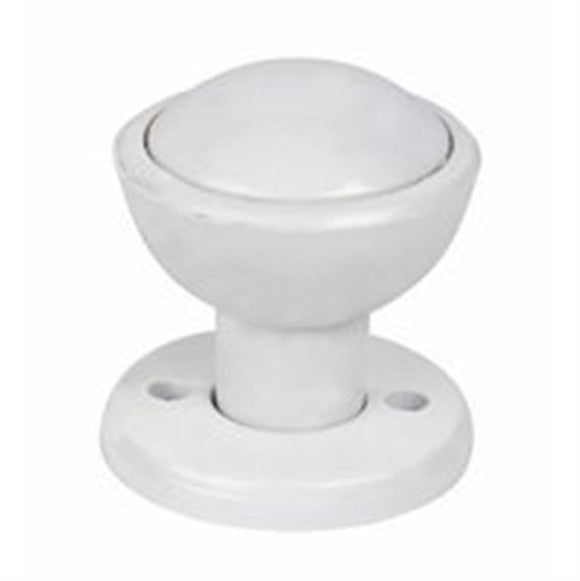 Mortice Knob Plastic White 55mm X Knobs