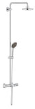 GROHE 27685000 Vitalio Joy System 180 Shower System for Bath Thermostat