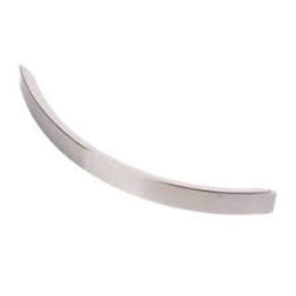 Arch Door Handle Brushed Nickel 128mm Pack of 2