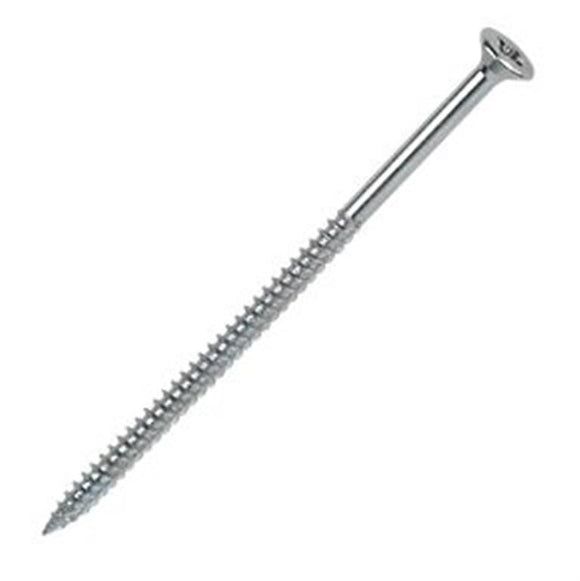 Quicksilver Zinc-Plated Woodscrews Double Countersunk 12mm x 4