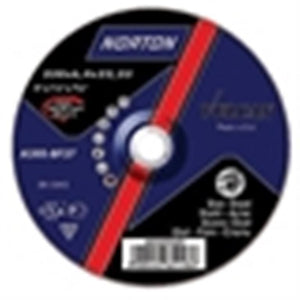 Norton Vulcan Metal Grinding Discs 230 x 6 x 22.2mm Bore Pack of 5