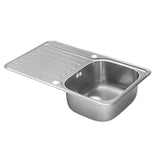 Space Sink & Drainer 1 Bowl Inset 800mm