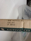 Sylvania activa Fluorescent Tube T8 590mm 18W x10 (58071)