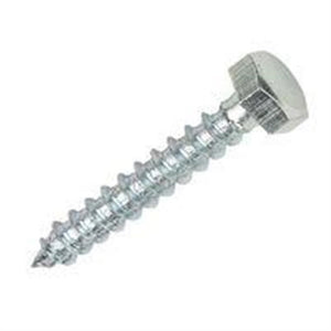 Coach Screws Hexagon Head Wood Lag Bolt Fixing BZP M6 x 90 Pack Of 100