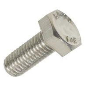 A2 Stainless Steel Hex Head Set Screw M12 x 25mm Pack of 10