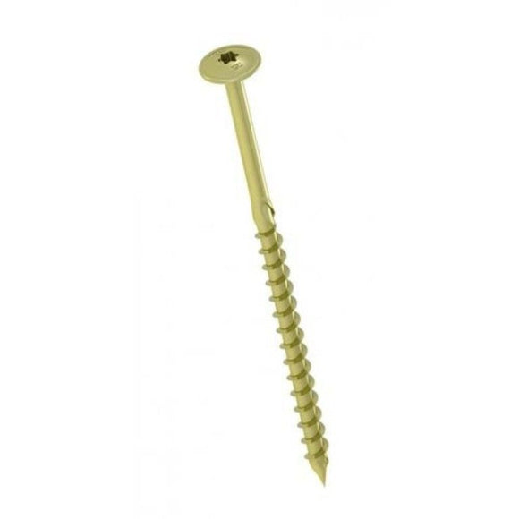 HECO TOPIX CHIPBOARD SCREW TORX YELLOW ZINC 8 X 140 MM 100 40 190