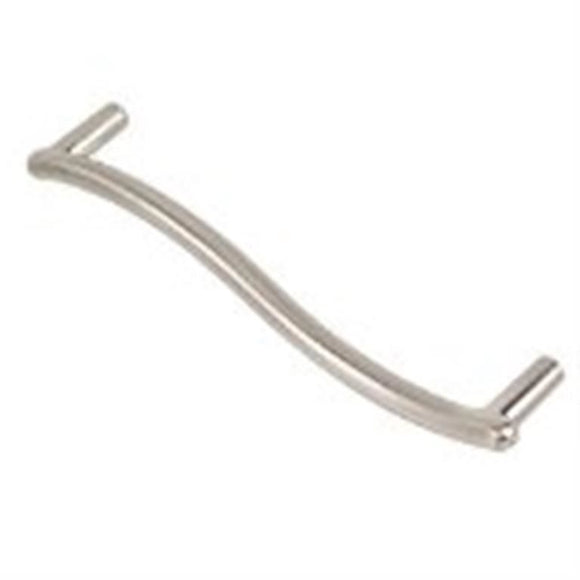 Wave Handle Brushed Nickel 96mm Pack of 2