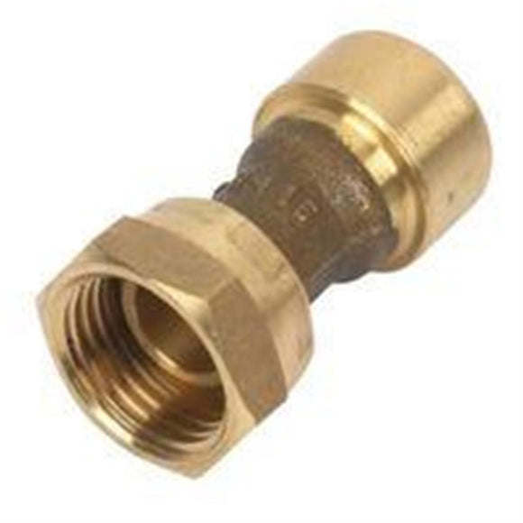 Conex Push-Fit 240G Straight Tap Connector 22mm X ¾inch