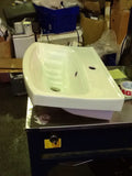 Recess Wash Basin White Sink Ceramic Bathroom(85)