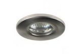 JCC Lighting Fixed Round FR Recessed Shower Downlight Brushed Chrome 240V