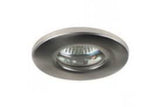 JCC Lighting Fixed Round FR Recessed Shower Downlight Brushed Chrome 240V