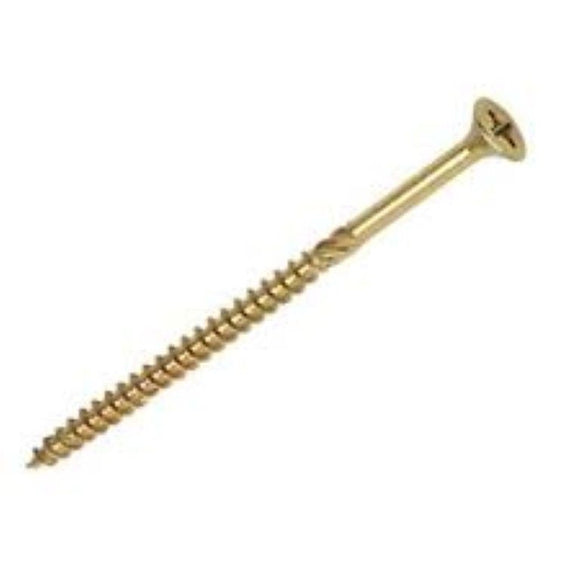 Fischer Countersunk Hardened Steel Woodscrew 6 x 160mm 25 Pack