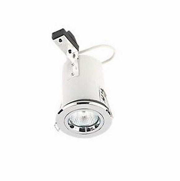 LYTLEC ADJUSTABLE ROUND WHITE DOWNLIGHT FIRE RATED LOW VOLTAGE 12V 50W MR16