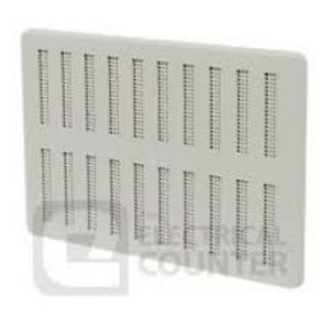 Manrose Fully Adjustable Vent White (229 x 152mm) X 3