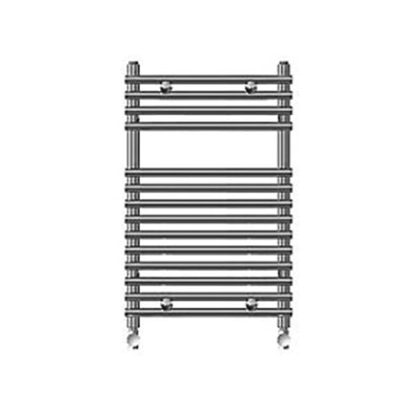 Kudox Chrome Bar-on-Bar Towel Rail 500 x 700mm 292W 996