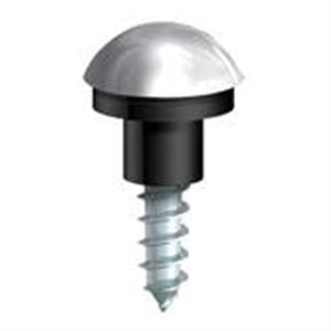 Multichoice Mirror Screws 8 1¼" Chrome Plated (Pack of 10) (5 Packs)