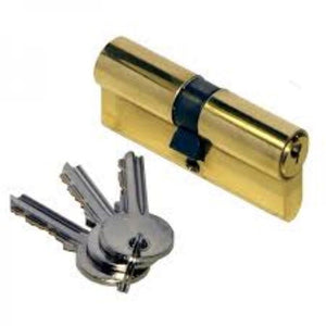 6 pin double cylinder with 3 keys 30 30