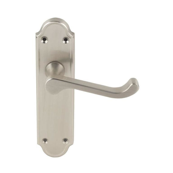 Jedo Sherborne Door Handle Pack Satin Nickel