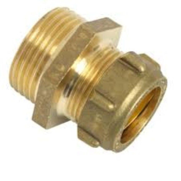 Conex Compression Male Coupler 22mm x 1