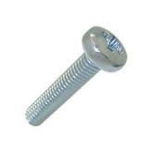 Rawlplug BZP Pan Head Machine Screws M5 x 12mm 25 Pack x 3 packs