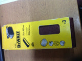 Dewalt Sanding Belts, 75 x 457mm, Grit Size 40, Pack QTY 3