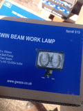 WORKLAMP TWIN BEAM 12v 155x100x150mm (929)