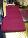 Burgandy Trousers 36''  NEW