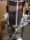 BLYSS CURVED TOWEL RADIATOR 1600 X 600MM CHROME (3962V) (FP438)