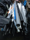 Job lot Of Drainage/plumbing Pipes trunking guttering down pipes