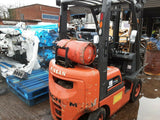 Nissan gas forklift 1.5ton   only 1760hrs one owner