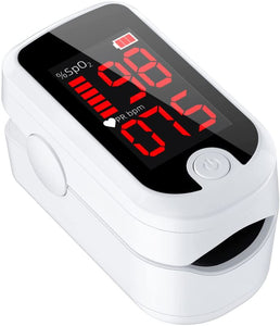 Pulse Oximeter Fingertip Blood Oxygen Saturation Monitor with Pulse Rate