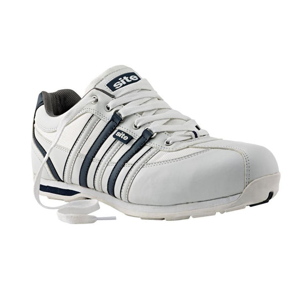 Site Strata Safety Trainers White Size 11