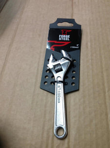 Forge Steel Adjustable Wrench 150MM