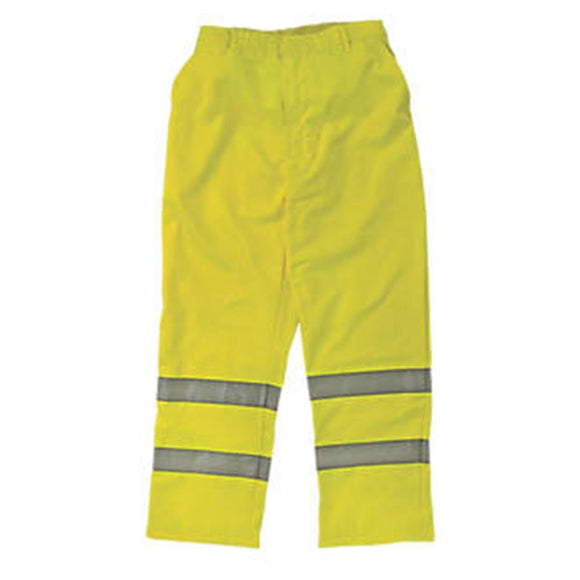 Elasticated Waist Hi- Vis Yellow XX Large 42- 44 W 32 L