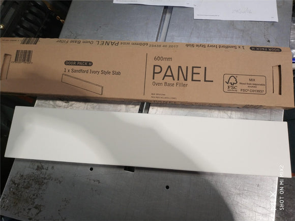 IT KITCHENS SANDFORD IVORY STYLE SLAB OVEN FILLER PANEL (H)115MM (W)597MM