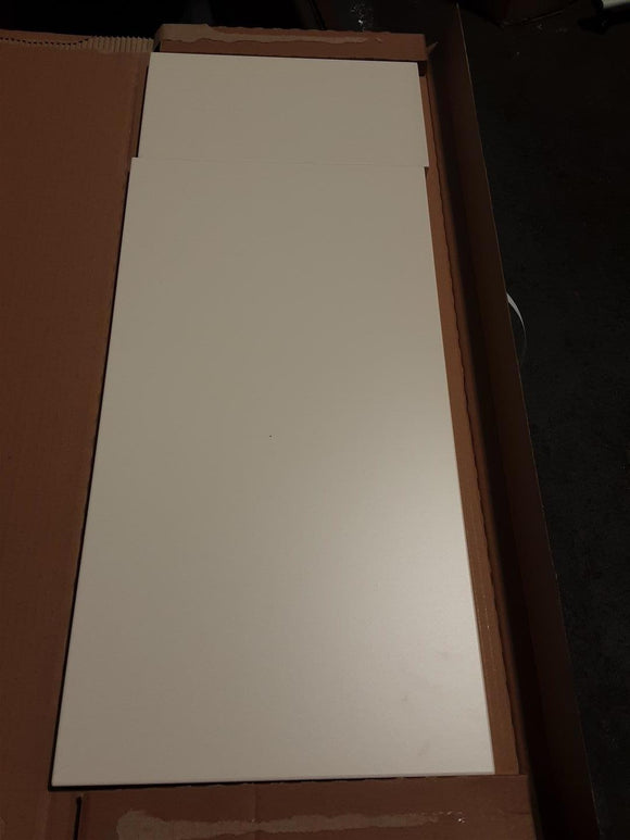 IT Kitchens Sandford Ivory Style Slab Drawerline door & drawer front, (W)300mm