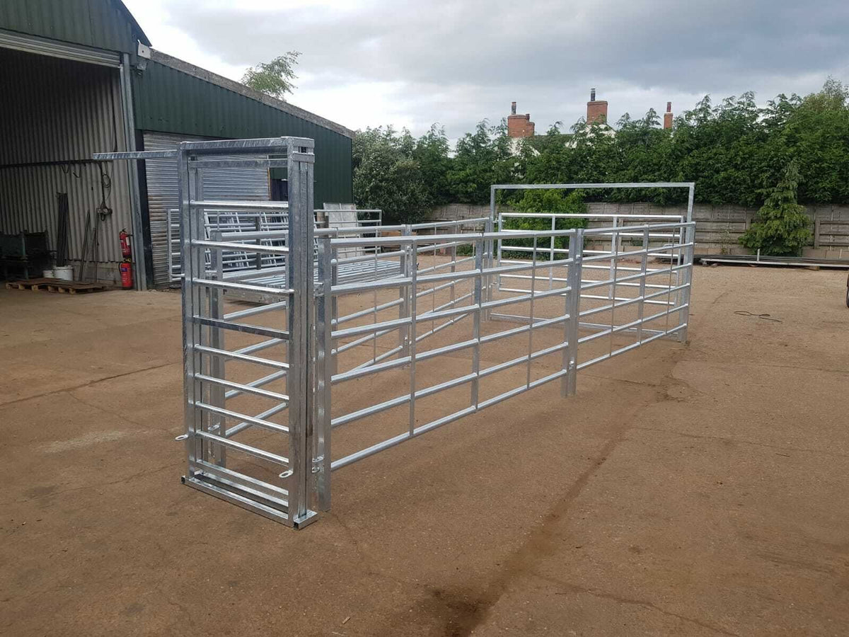 Cattle race sliding gate 3ft race ,feed barriers ,gates ,hurdles sheep ...