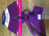 Doodlebone Dog Puppy Harness AirMesh Padded Soft Walking Vest EX LARGE PURPLE