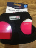 Doodlebone Snappy Soft Mesh Dog Harness - Ex Small  Black New - Free P+P