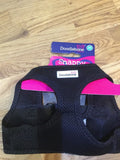 Doodlebone Snappy Soft Mesh Dog Harness - Medium    Black New - Free P+P